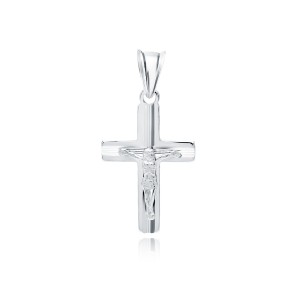 Cruciulita argint pandantiv DiAmanti K0230R-DIA (Argint 925‰ 1 g.)